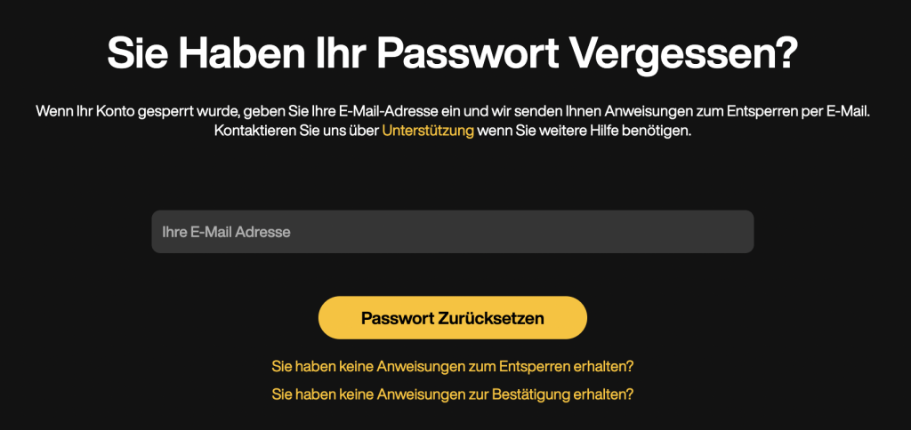 JustCasino Anmeldung & Registrierung